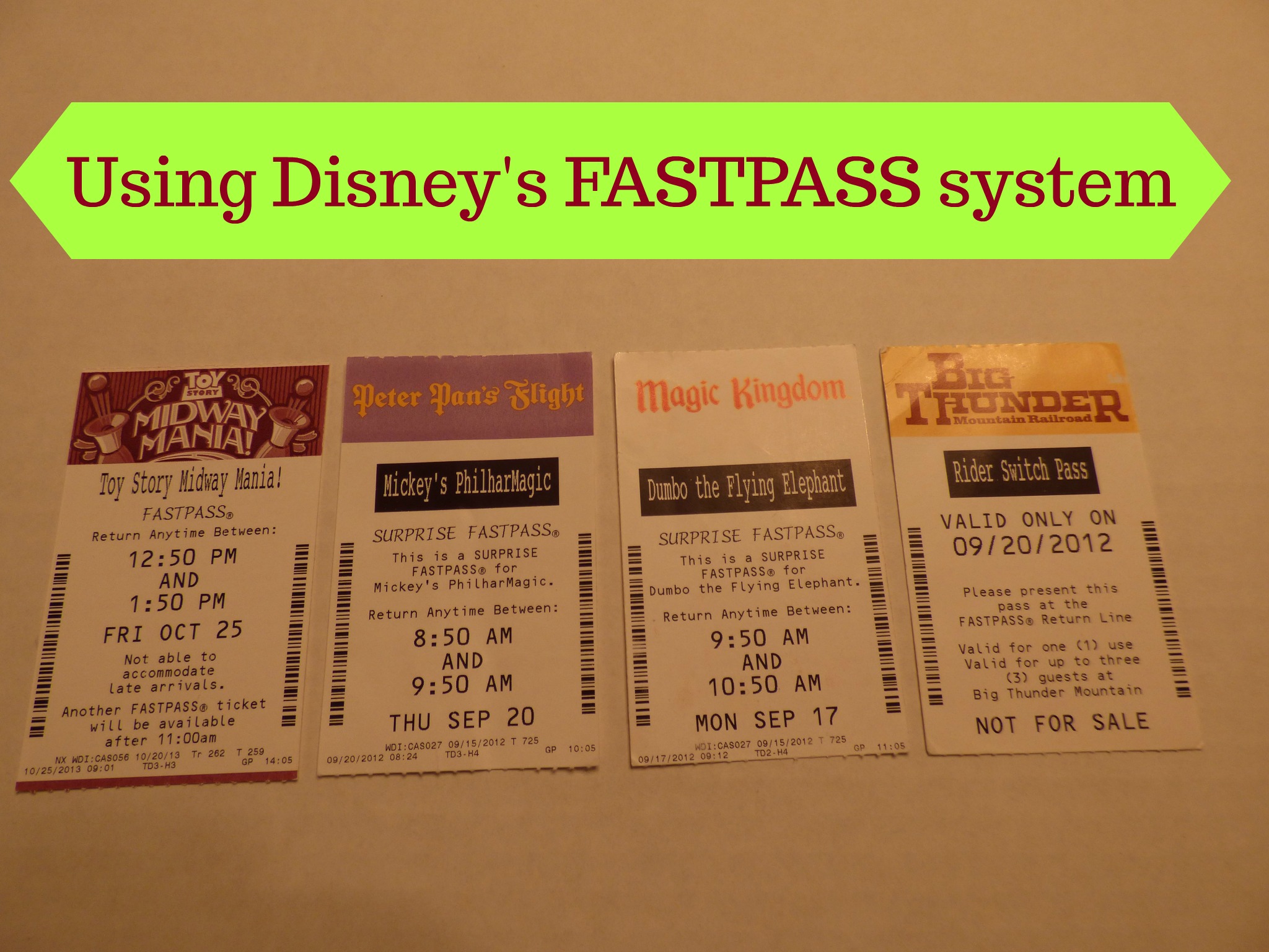 Using Disney’s Fastpass DisFamilyTravels