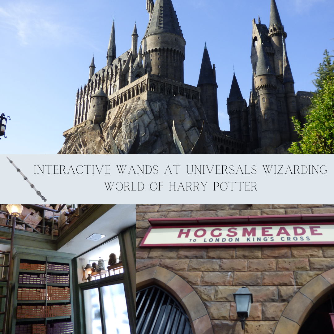 Using interactive wands in the Wizarding World at Universal ...