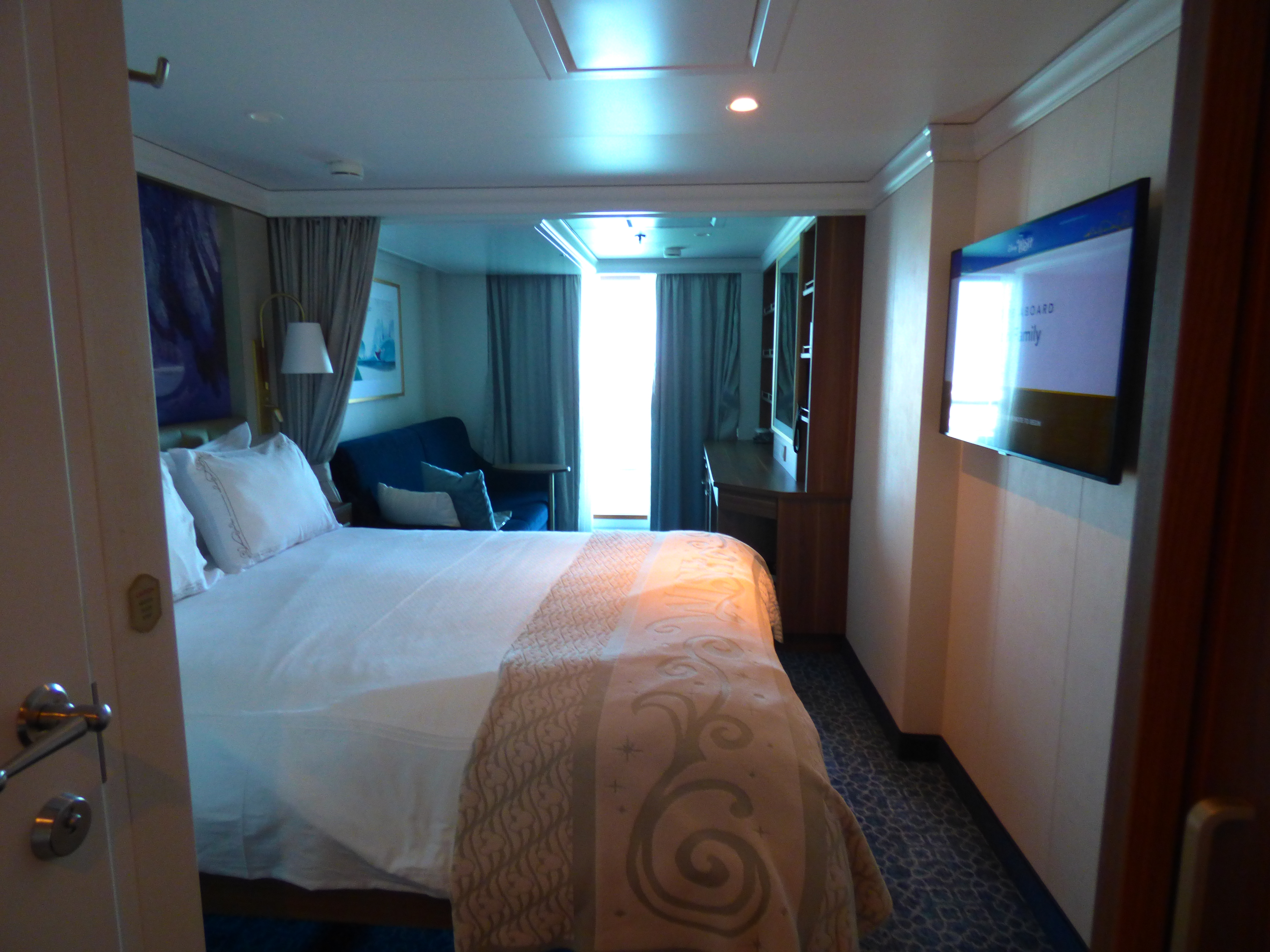 Oceanview with veranda room on the Disney Wish